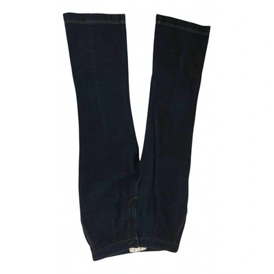 Pre-owned Marni Large Pants In Blue