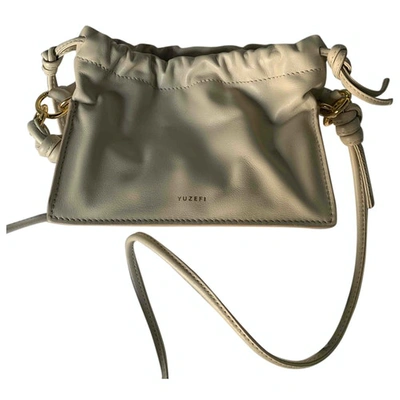 Pre-owned Yuzefi Beige Leather Handbag