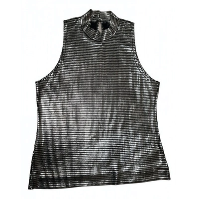 Pre-owned Rabanne Vest In Metallic
