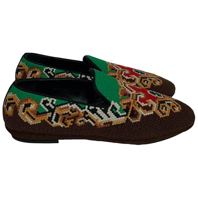 Pre-owned Loewe Cloth Flats In Multicolour