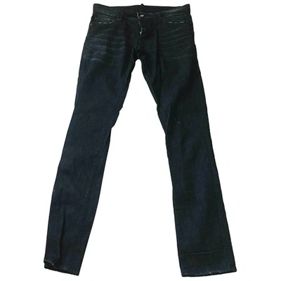 Pre-owned Dsquared2 Straight Jeans In Anthracite