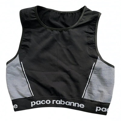 Pre-owned Paco Rabanne Top In Black