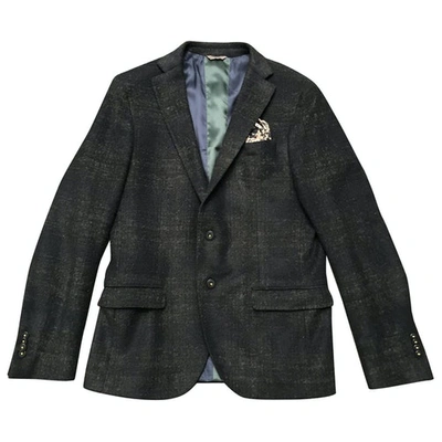 Pre-owned Manuel Ritz Wool Vest In Blue