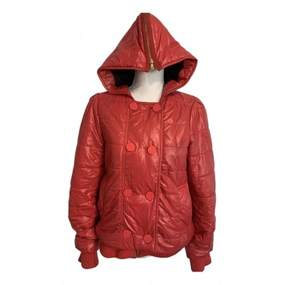 Pre-owned Marc By Marc Jacobs Puffer In Red