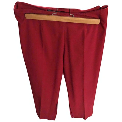 Pre-owned Lorena Antoniazzi Short Pants In Red