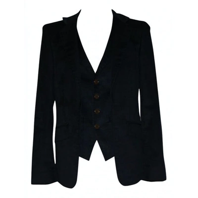 Pre-owned Vivienne Westwood Vest In Navy