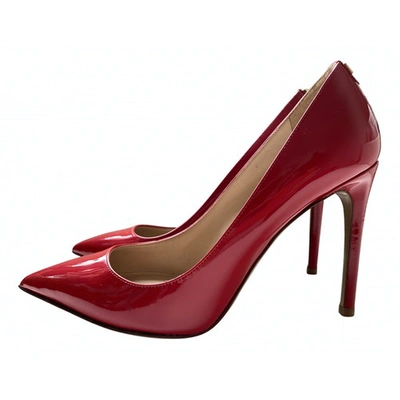 Pre-owned Valentino Garavani Patent Leather Heels In Red