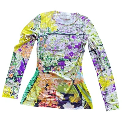 Pre-owned Mary Katrantzou Silk Jersey Top In Other