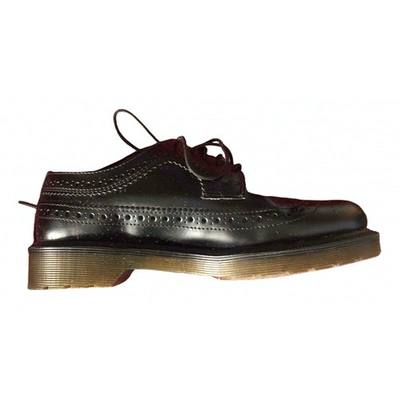 Pre-owned Dr. Martens 3989 (brogue) Leather Lace Ups In Black