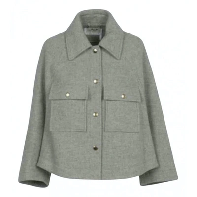 Pre-owned Chloé Grey Wool Jacket