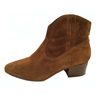 Pre-owned Lk Bennett Ankle Boots In Brown