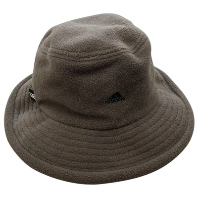 Pre-owned Adidas Originals Khaki Hat & Pull On Hat