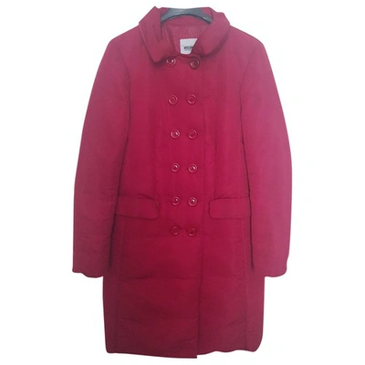 Pre-owned Moschino Cheap And Chic Puffer In Red