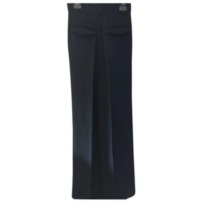 Pre-owned Sonia Rykiel Trousers In Black