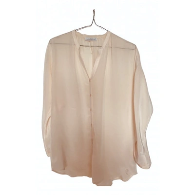 Pre-owned Bogner Pink Silk  Top