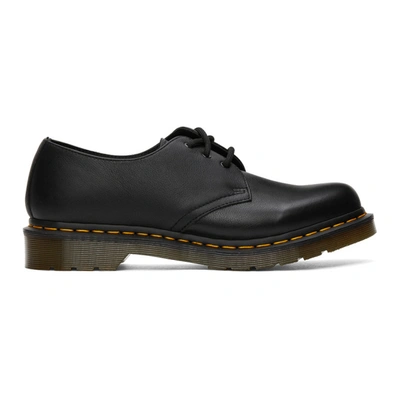 Dr. Martens' 1461 Z Mooth Black Last 59 Lace Up Shoes In Nero