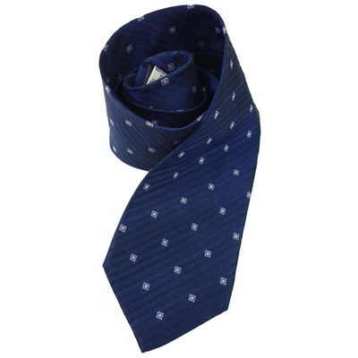 Pre-owned Romeo Gigli Silk Tie In Blue