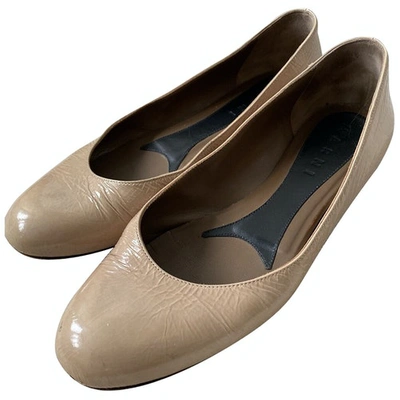 Pre-owned Marni Patent Leather Ballet Flats