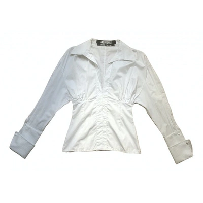 Pre-owned Jacquemus L'amour D'un Gitan Shirt In White