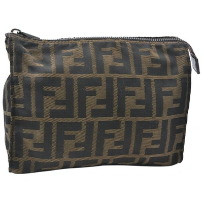 Pre-owned Fendi Brown Clutch Bag