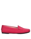 Tod's Loafers In Red