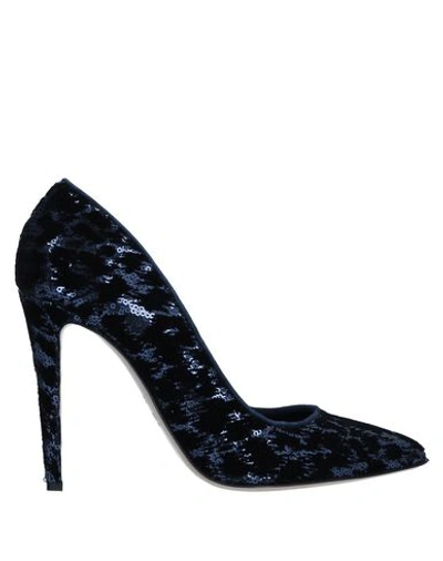 Armani Collezioni Pumps In Dark Blue