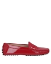 Tod's Loafers In Garnet