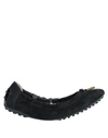 Tod's Ballet Flats In Black