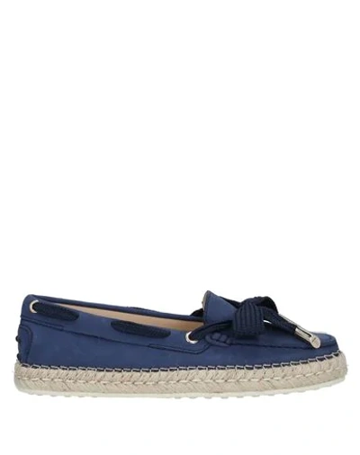 Tod's Loafers In Blue