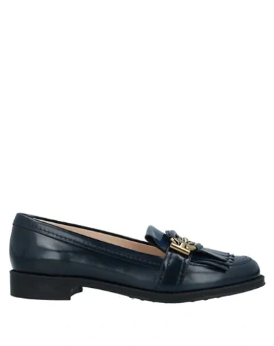 Tod's Loafers In Blue