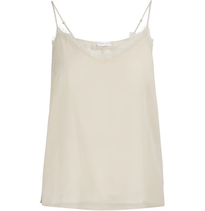 Anine Bing Silk Camisole In Nude