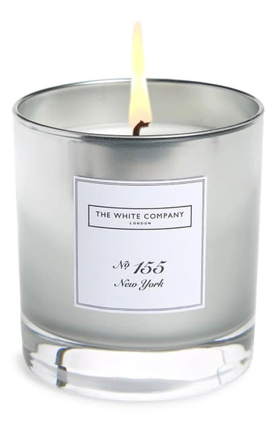 The White Company No. 155 Scented Candle In White
