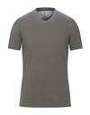 Brunello Cucinelli T-shirt In Lead