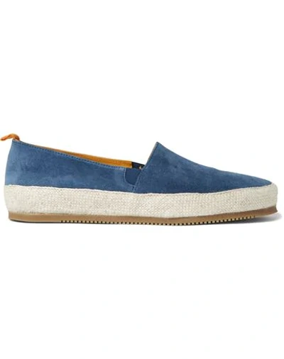 Mulo Loafers In Dark Blue