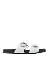 Prada Sandals In Ivory