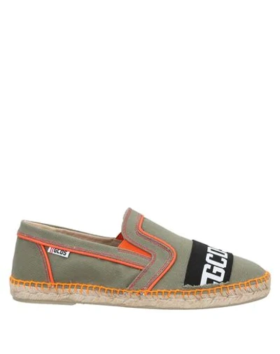 Gcds Espadrilles In Military Green