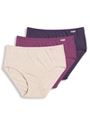 Jockey Elance Hipster 3-pack In Boysenberry Oatmeal
