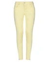 Liu •jo Casual Pants In Light Yellow