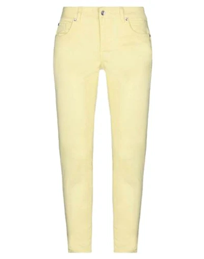 Liu •jo Casual Pants In Yellow