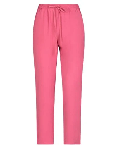 Red Valentino Crepe Tapered Pants In Pink