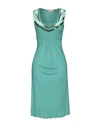 Angelo Marani Knee-length Dresses In Green