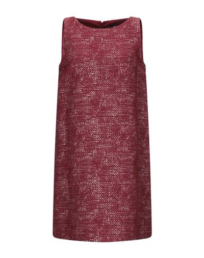 Paule Ka Short Dresses In Red
