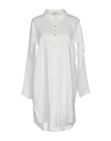 Crossley Short Dresses In White