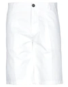 Department Five Department 5 Man Shorts & Bermuda Shorts White Size 32 Cotton, Elastane