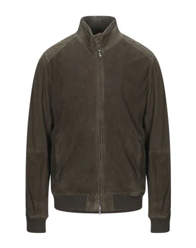 Andrea D'amico Jackets In Military Green