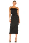 V. Chapman Lily Dress In Black