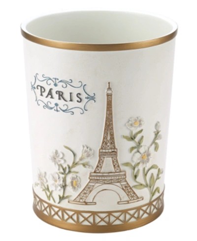 Avanti Paris Botanique Wastebasket Bedding In Ivory