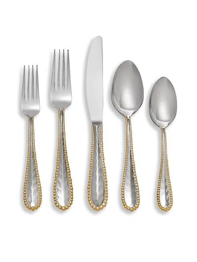 Michael Aram 5-piece Molten Golden Flatware Place Setting