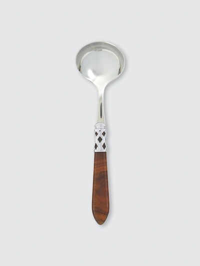 Vietri Aladdin Brilliant Sauce Ladle In Med Brown