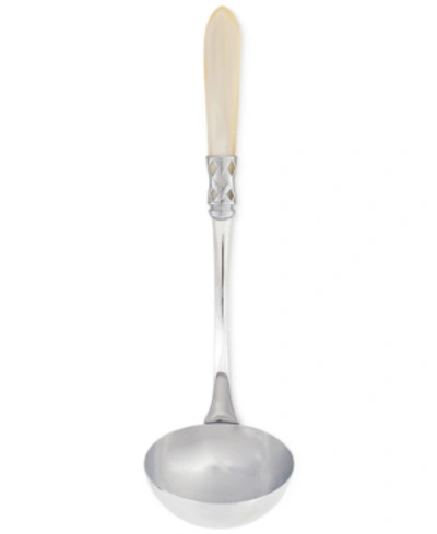 Vietri Aladdin Brilliant Soup Ladle In Ivory